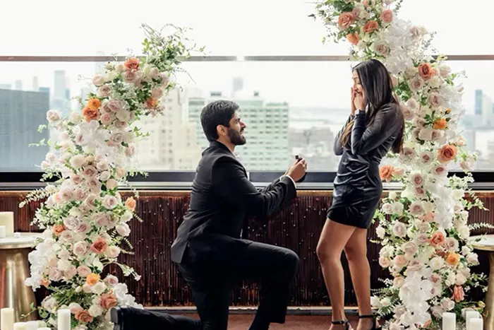 A proposal setup by Proposal Perfection NYC