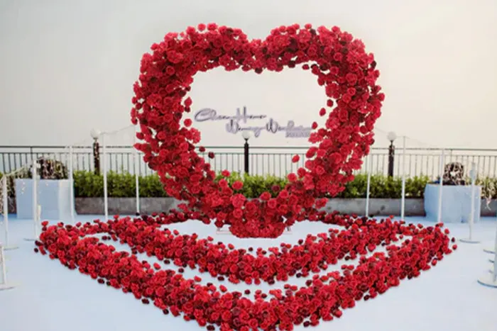A proposal setup by Proposal Perfection NYC