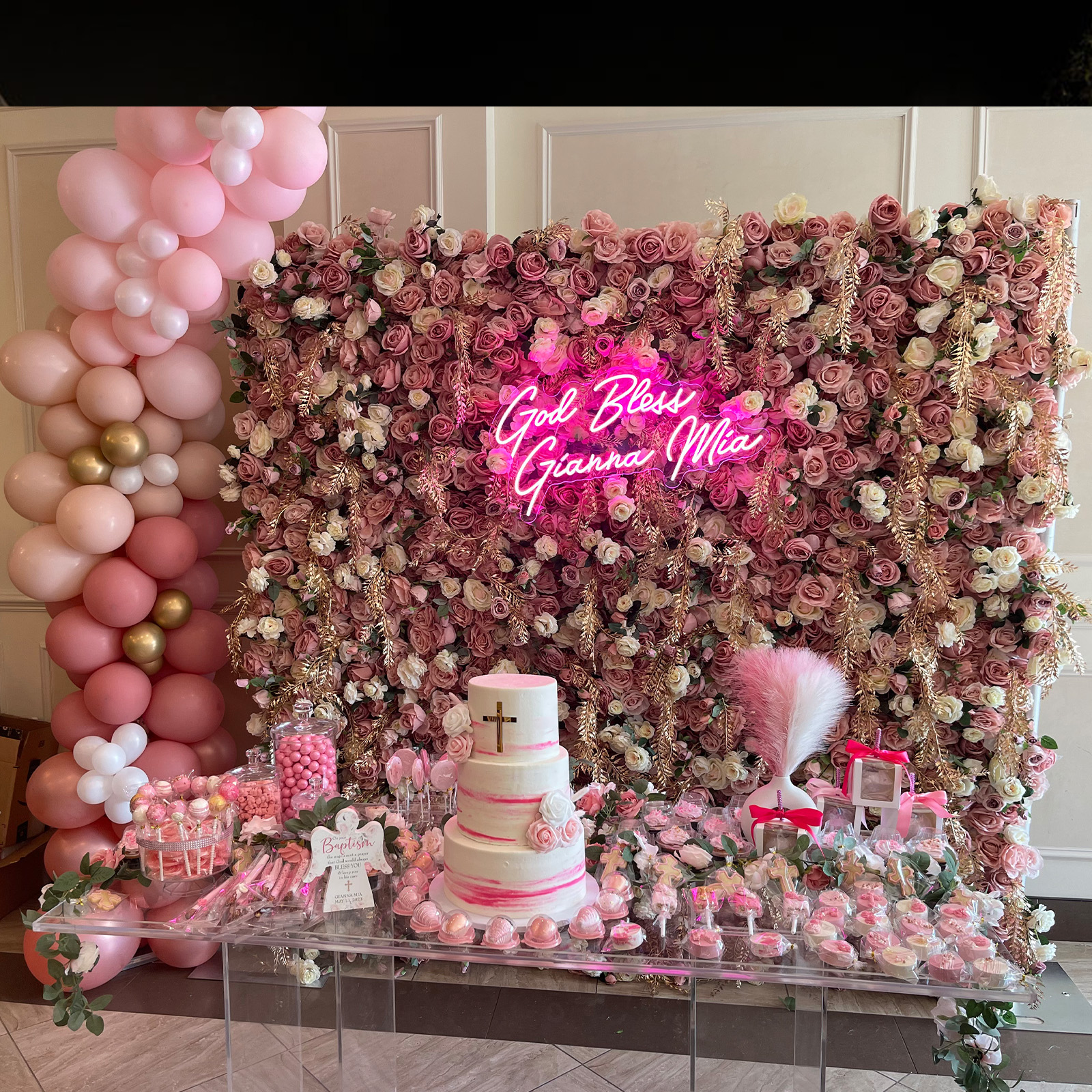 Flower Wall Rentals New Jersey