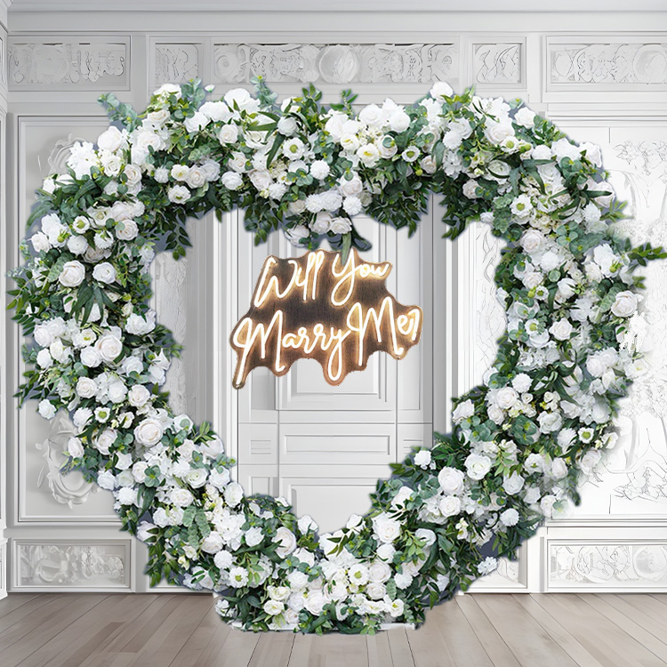 Green and White Arch Rental