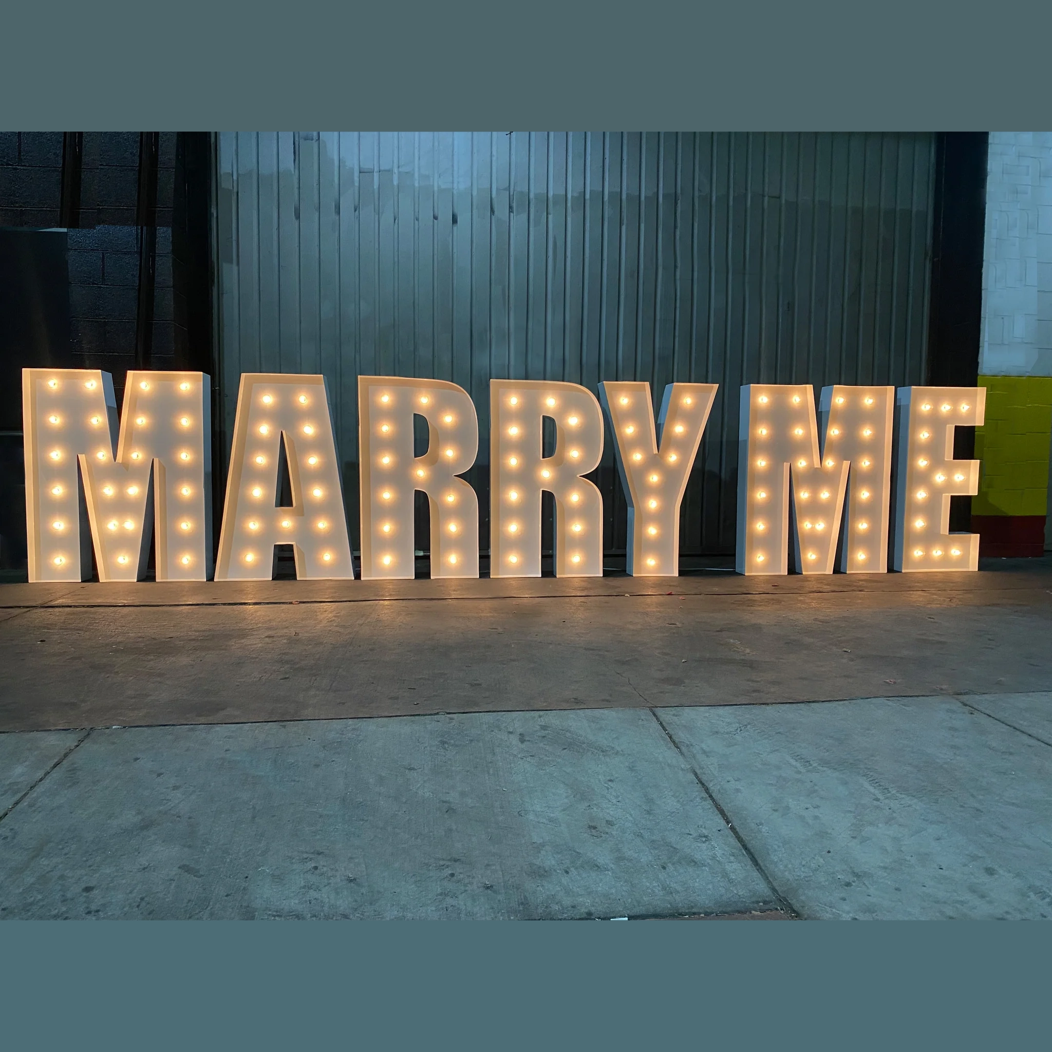 Marry me letters copy