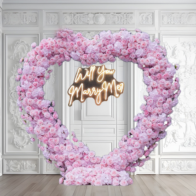 Pink Heart Arch Rental Atlanta
